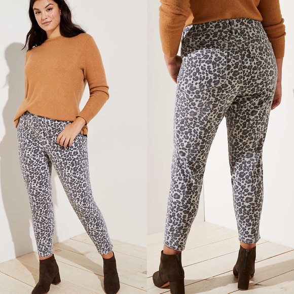LOFT Denim - 🌿LOFT Plus Skinny Jeans in Leopard Print